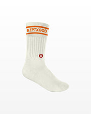 Kept X God Crew Socks - Premium Accessories from KEPT Clothing Brand - Just $3! Shop now at KEPT Clothing Brand