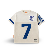 Child of God Knitted Jersey - Revival Royal - Premium Shirts & Tops from KEPT Clothing Brand - Just $85! Shop now at KEPT Clothing Brand