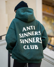 ASSC Hoodie Pullover - Hunter Green - Premium Hoodie from KEPT Clothing Brand - Just $30! Shop now at KEPT Clothing Brand