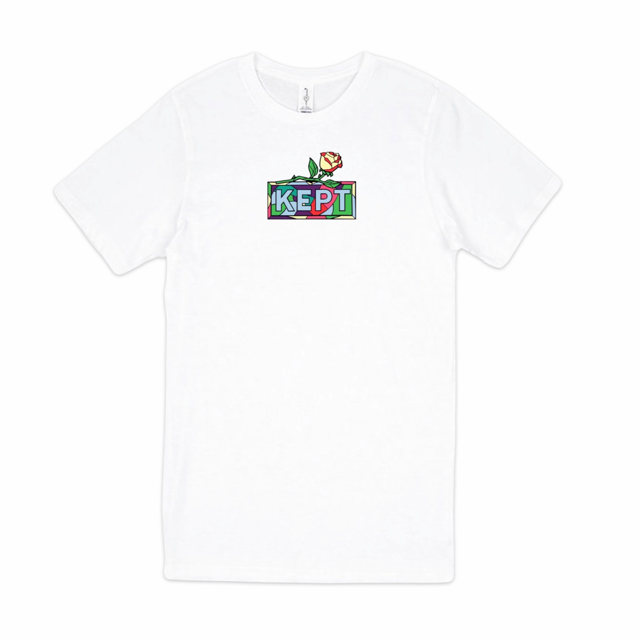 Kept Mosaic Rose Tee - Premium Shirts & Tops from KEPT Clothing Brand - Just $9.99! Shop now at KEPT Clothing Brand