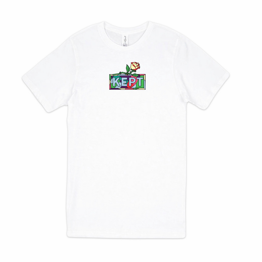 Kept Mosaic Rose Tee - Premium Shirts & Tops from KEPT Clothing Brand - Just $9.99! Shop now at KEPT Clothing Brand