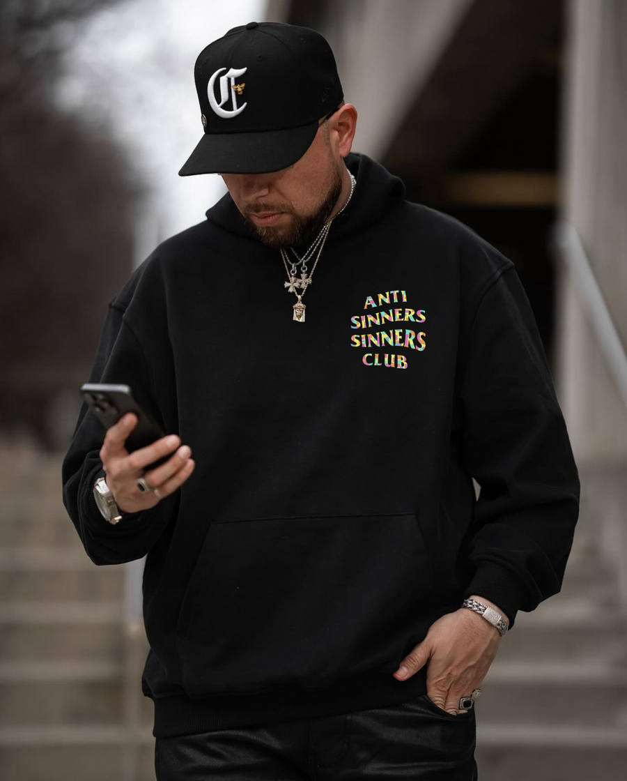 ASSC Hoodie Pullover - Pixel - Premium Hoodie from KEPT Clothing Brand - Just $45! Shop now at KEPT Clothing Brand