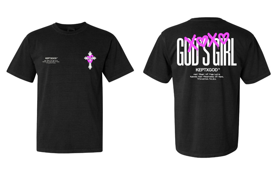 God’s Girl Garment-Dyed Heavyweight T-Shirt - Premium Shirts & Tops from KEPT Clothing Brand - Just $28! Shop now at KEPT Clothing Brand