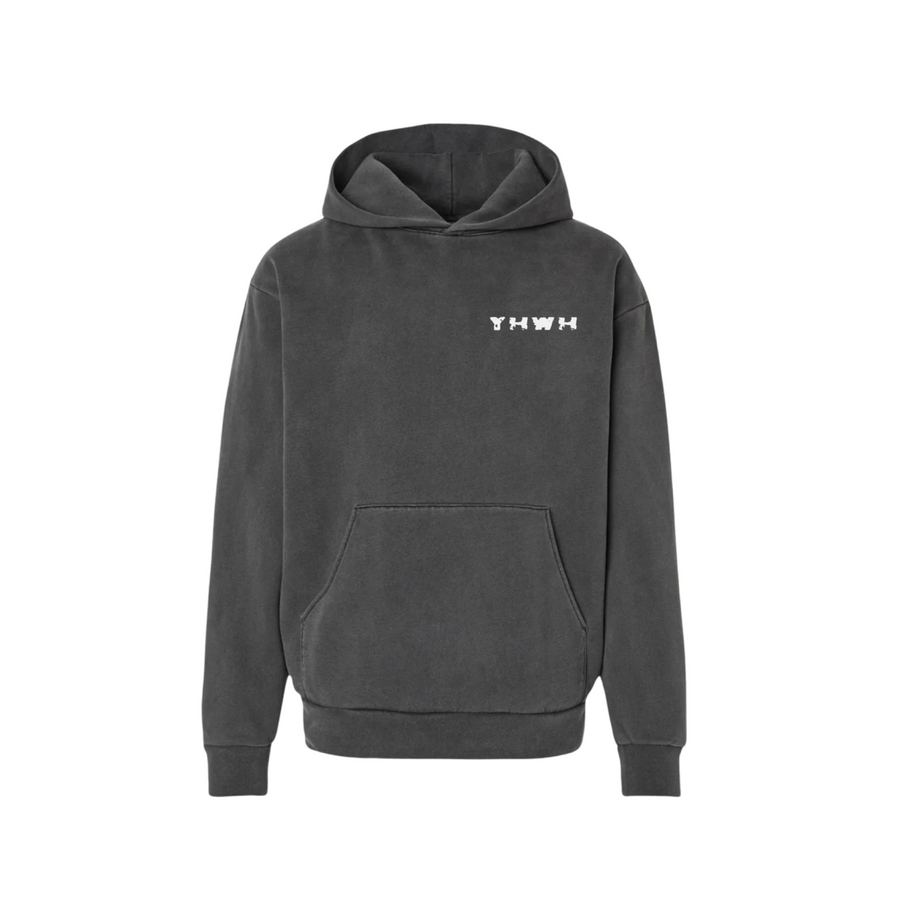 YHWH Hooded Sweatshirt - Premium Hoodie from KEPT Clothing Brand - Just $45! Shop now at KEPT Clothing Brand