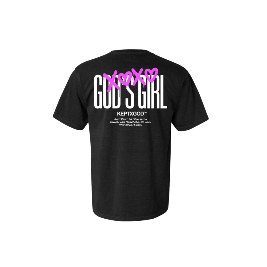 God’s Girl Garment-Dyed Heavyweight T-Shirt - Premium Shirts & Tops from KEPT Clothing Brand - Just $28! Shop now at KEPT Clothing Brand