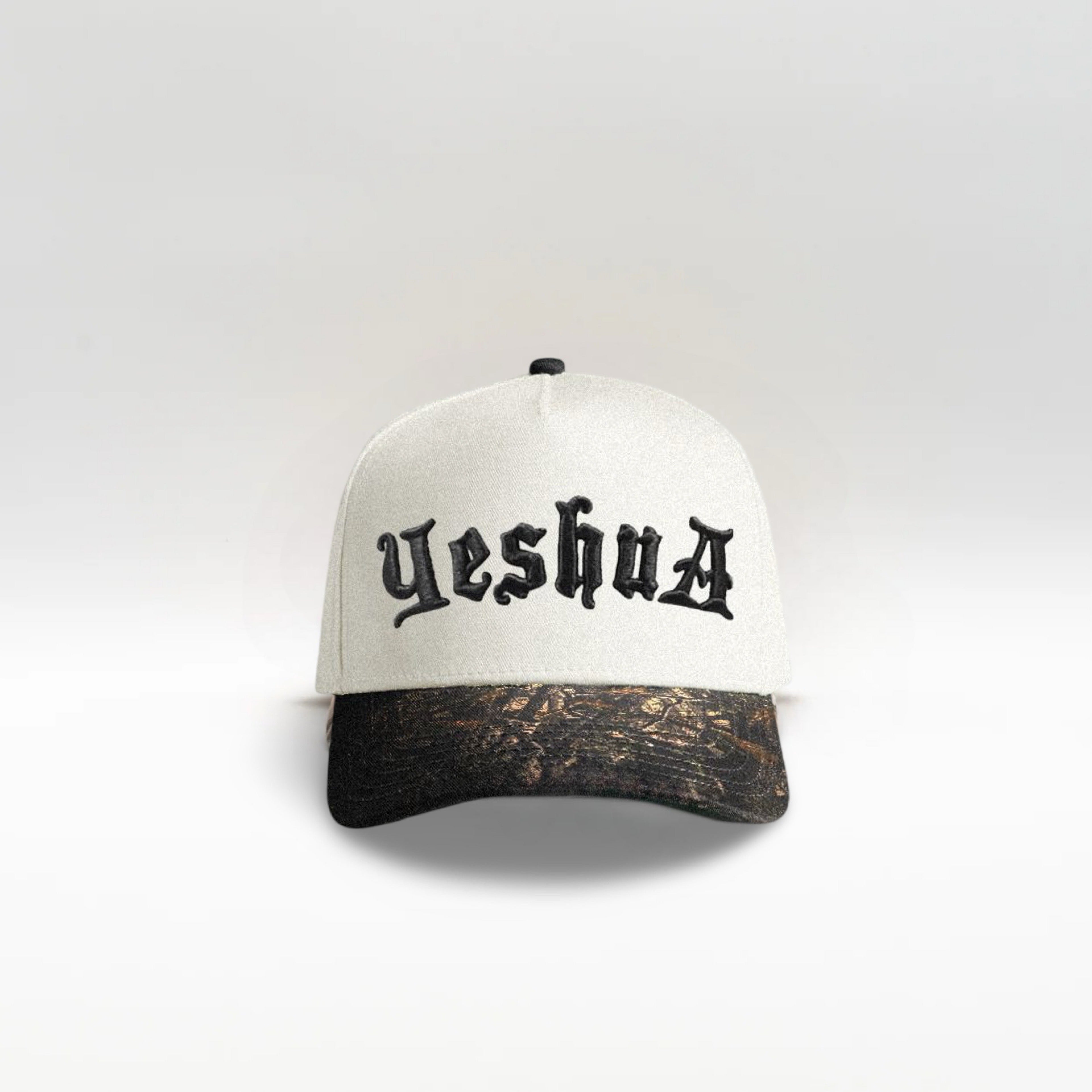 Yeshua Cap - Camo Brim - Premium Hat from KEPT Clothing Brand - Just $38! Shop now at KEPT Clothing Brand