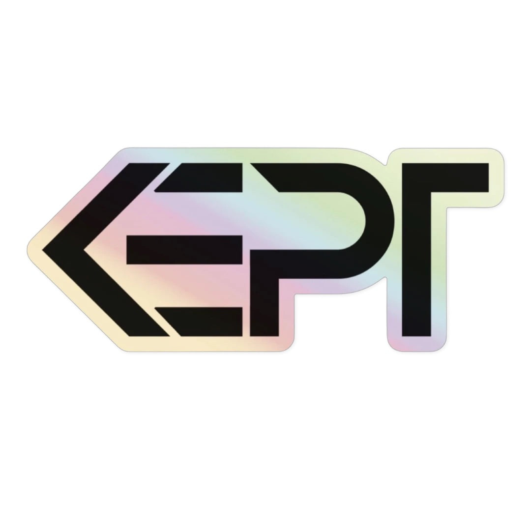 KEPT Holographic Sticker - Premium Decorative Stickers from KEPT Clothing Brand - Just $3! Shop now at KEPT Clothing Brand