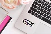 KEPT Holographic Sticker - Premium Decorative Stickers from KEPT Clothing Brand - Just $3! Shop now at KEPT Clothing Brand