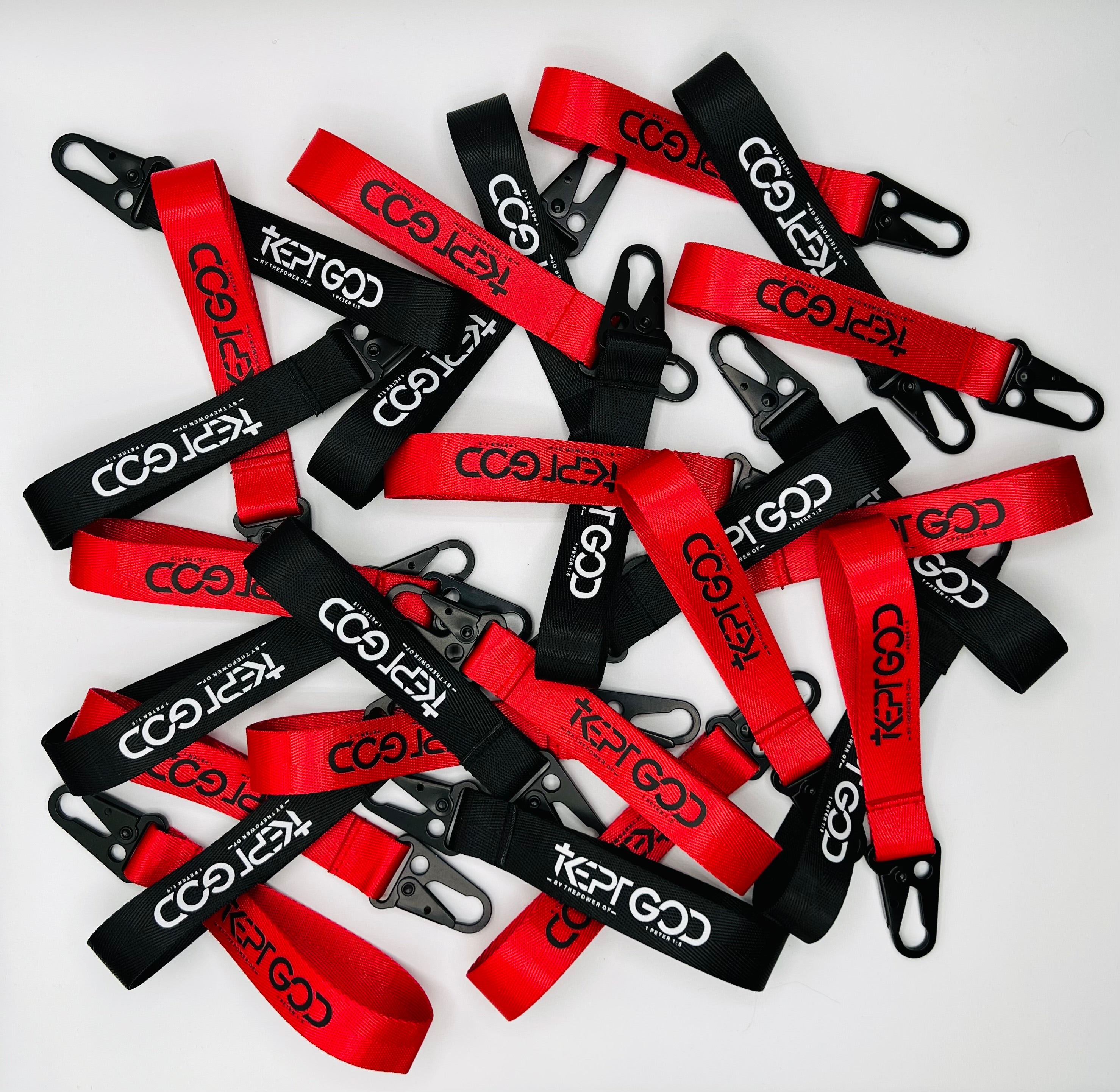KEPT X GOD Carabiner Clips - Premium Accessories from KEPT Clothing Brand - Just $10! Shop now at KEPT Clothing Brand