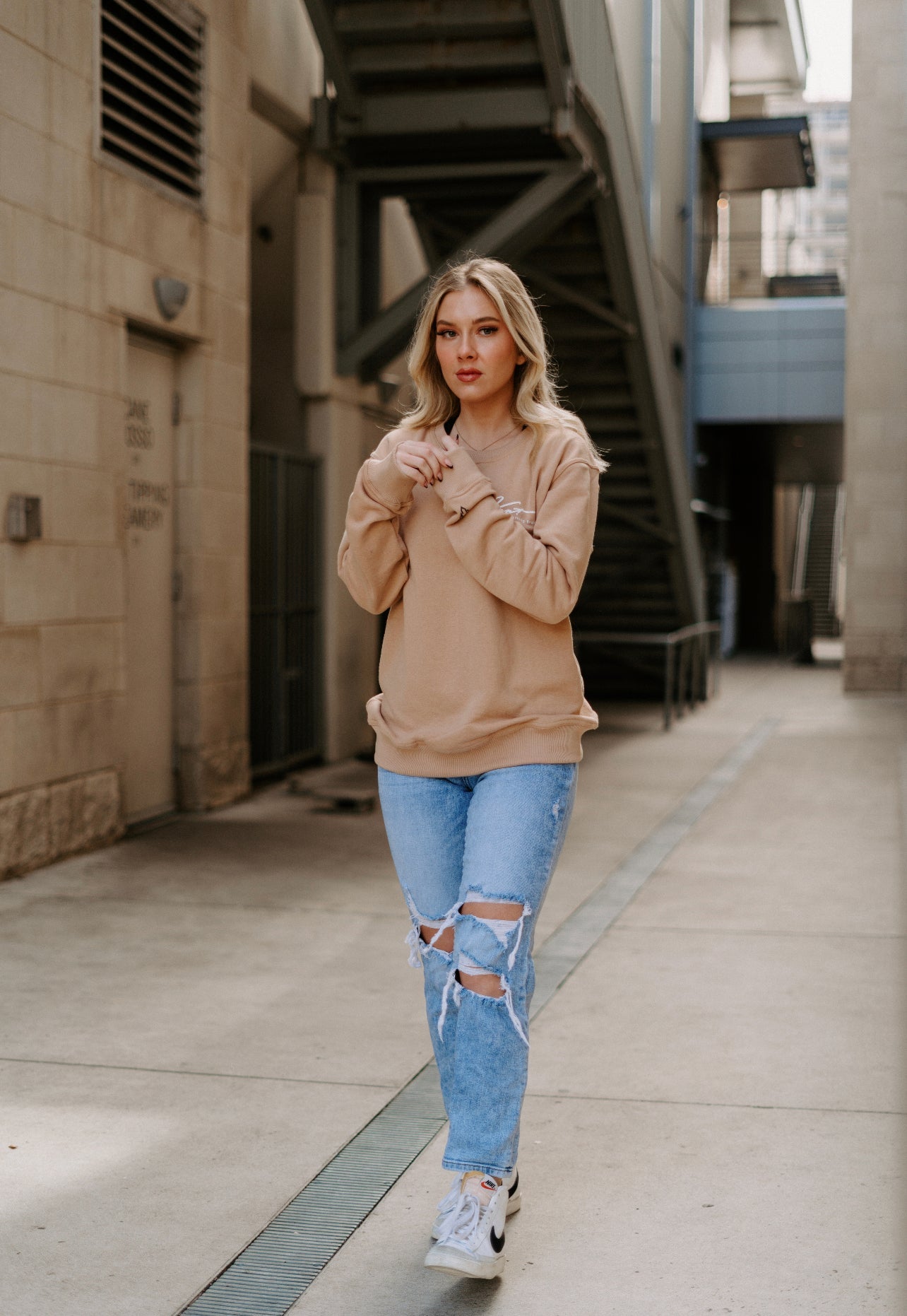Signature Cotton Jersey Go-To Crewneck - Premium Shirts & Tops from KEPT Clothing Brand - Just $17.99! Shop now at KEPT Clothing Brand