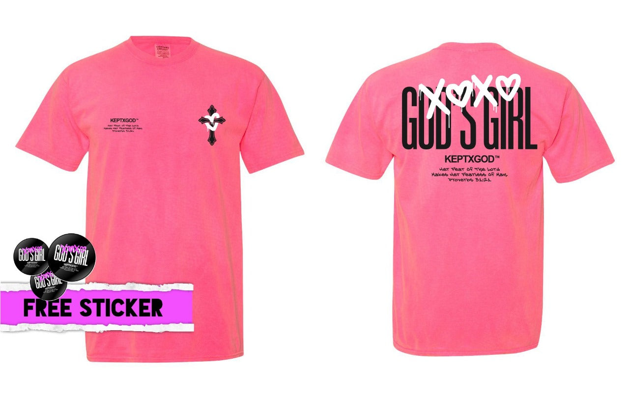 God’s Girl Garment-Dyed Heavyweight T-Shirt