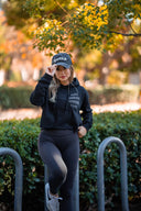 Women’s ASSC Crop Hoodie - Onyx - Premium Anti Sinners Sinners Club from KEPT Clothing Brand - Just $22! Shop now at KEPT Clothing Brand