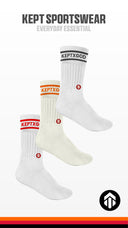 Kept X God Crew Socks - Premium Accessories from KEPT Clothing Brand - Just $3! Shop now at KEPT Clothing Brand