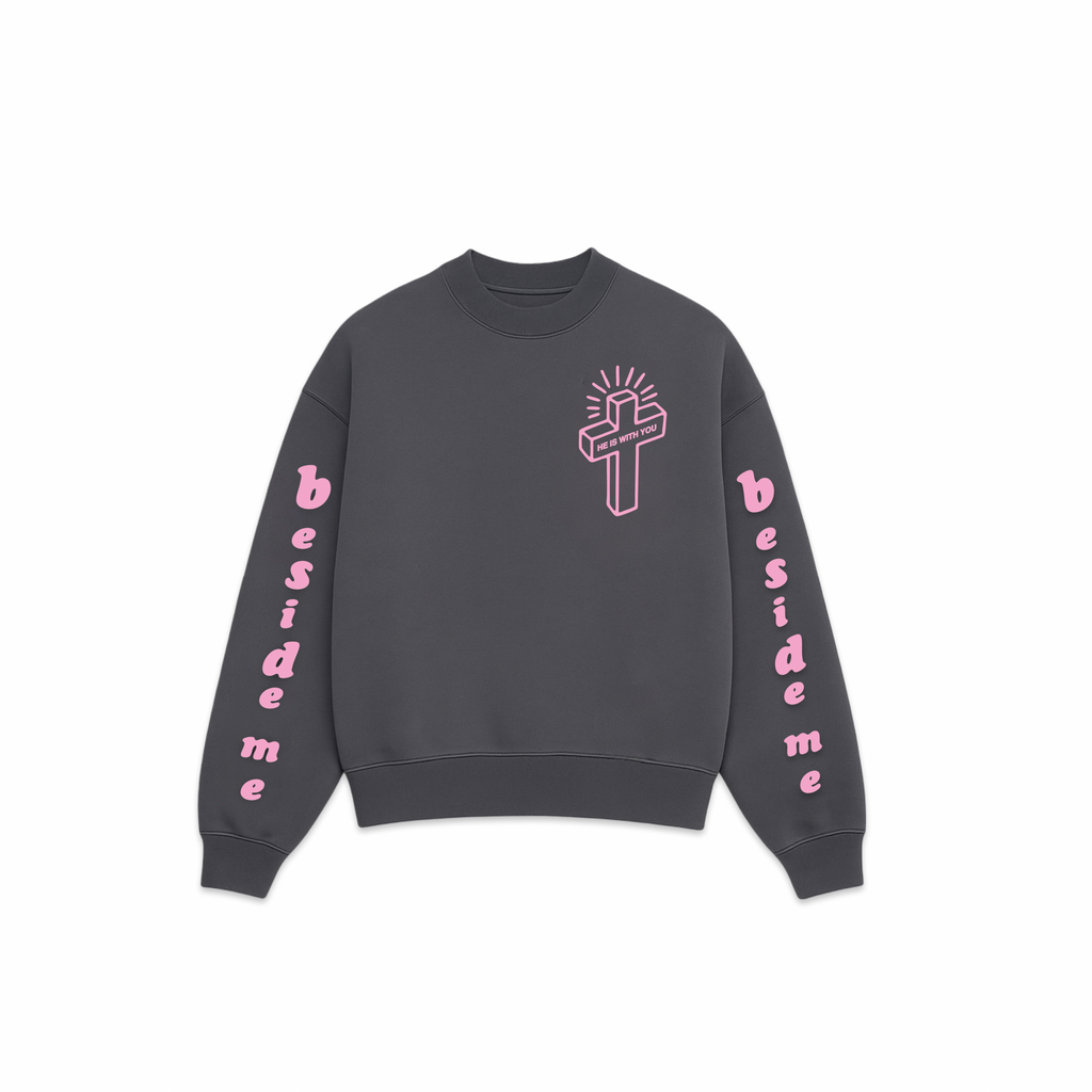 Christ Before Me Crewneck — KEPTXGOD