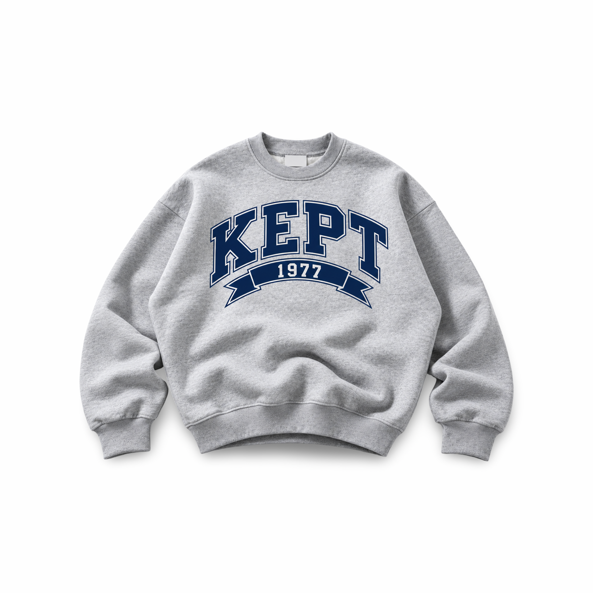 KEPT 1977 COLLEGIATE CREWNECK   [PRE SALE | SHIPS BY NOVEMBER 15]