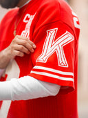 Child of God Knitted Jersey - Trinity Red (Oversized Fit)