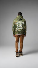 Upside Down World Hoodie — Vintage Camo