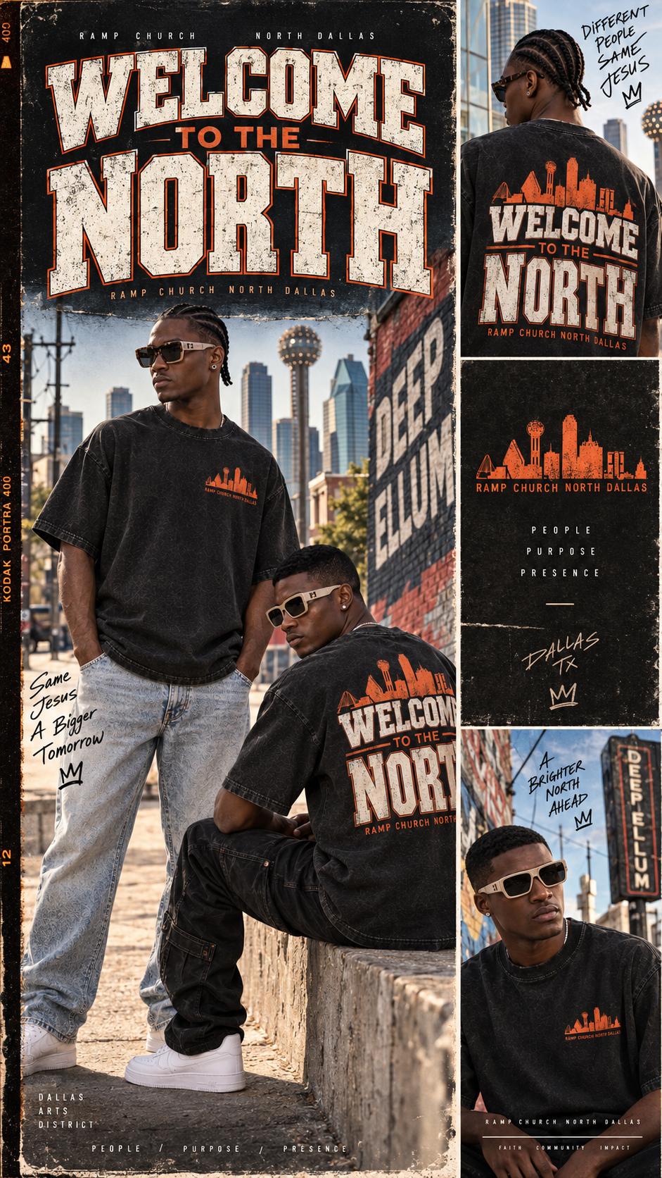 WELCOME TO THE NORTH Tee | RAMP Church North Dallas [PRE-SALE]