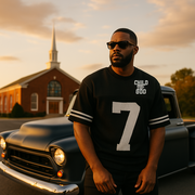 Child of God Knitted Jersey - Covenant Black - Premium Shirts & Tops from KEPT Clothing Brand - Just $85! Shop now at KEPT Clothing Brand