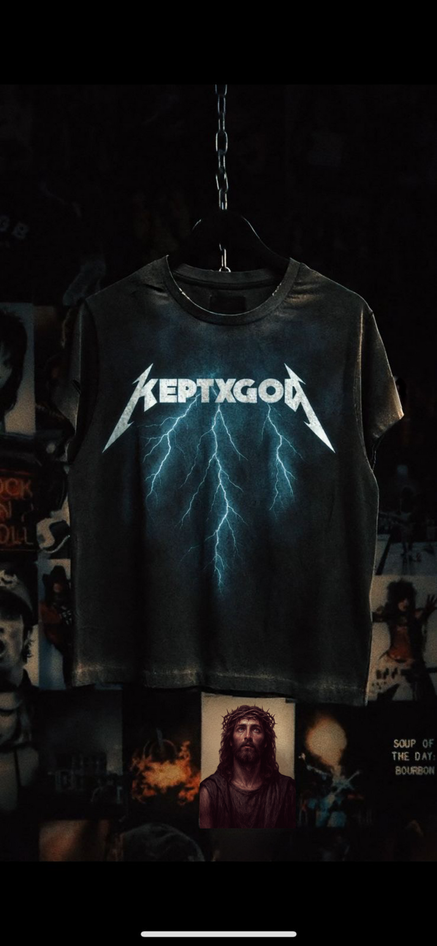 KEPTXGOD Gospel Tour T-Shirt - Premium Shirts & Tops from KEPT Clothing Brand - Just $45! Shop now at KEPT Clothing Brand