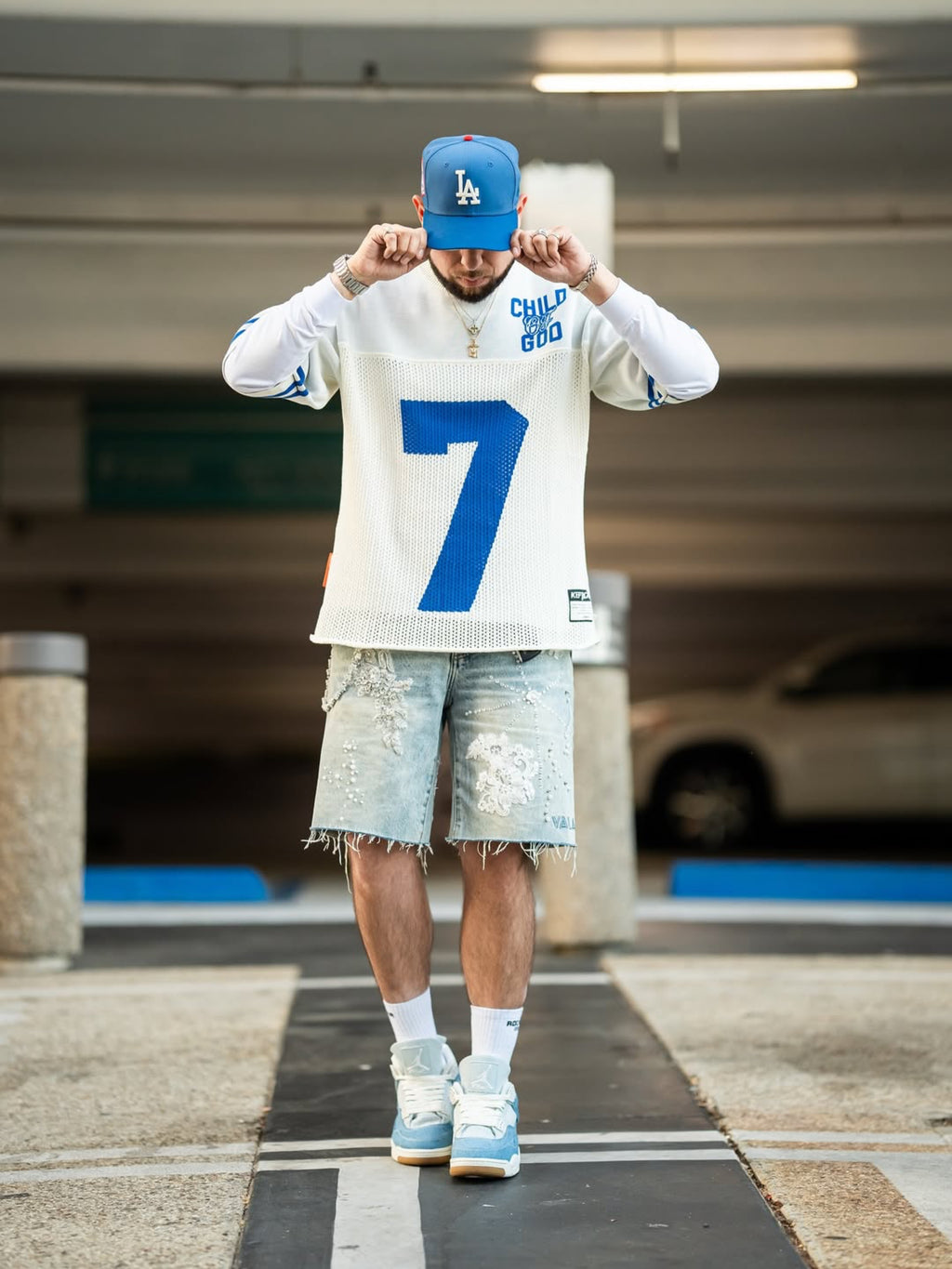 Child of God Knitted Jersey - Revival Royal - Premium Shirts & Tops from KEPT Clothing Brand - Just $85! Shop now at KEPT Clothing Brand