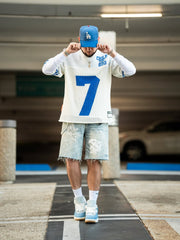 Child of God Knitted Jersey - Revival Royal - Premium Shirts & Tops from KEPT Clothing Brand - Just $85! Shop now at KEPT Clothing Brand
