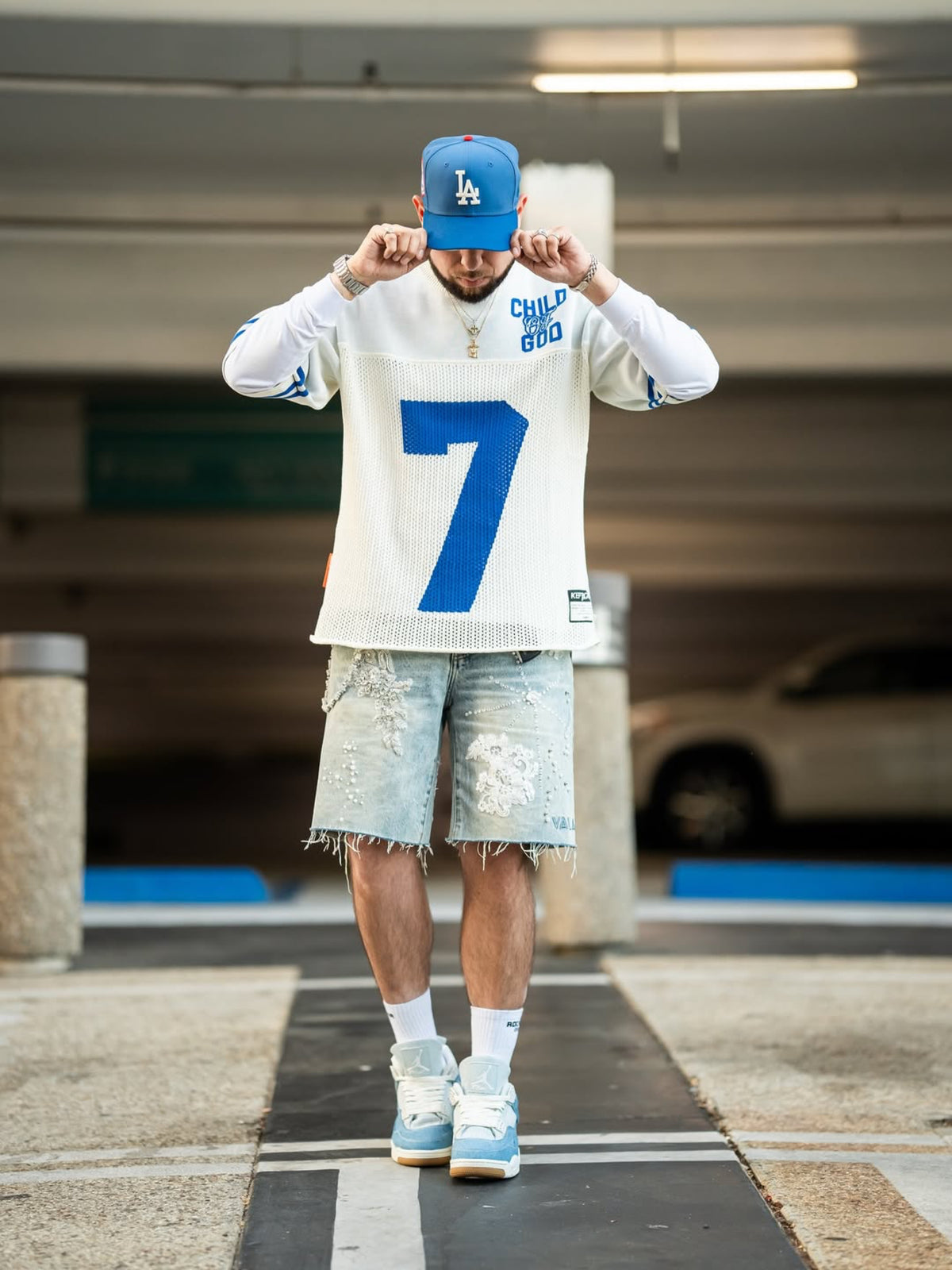 Child of God Knitted Jersey - Revival Royal - Premium Shirts & Tops from KEPT Clothing Brand - Just $85! Shop now at KEPT Clothing Brand