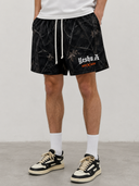 Yeshua Real Tree Mesh Shorts - Black Camo