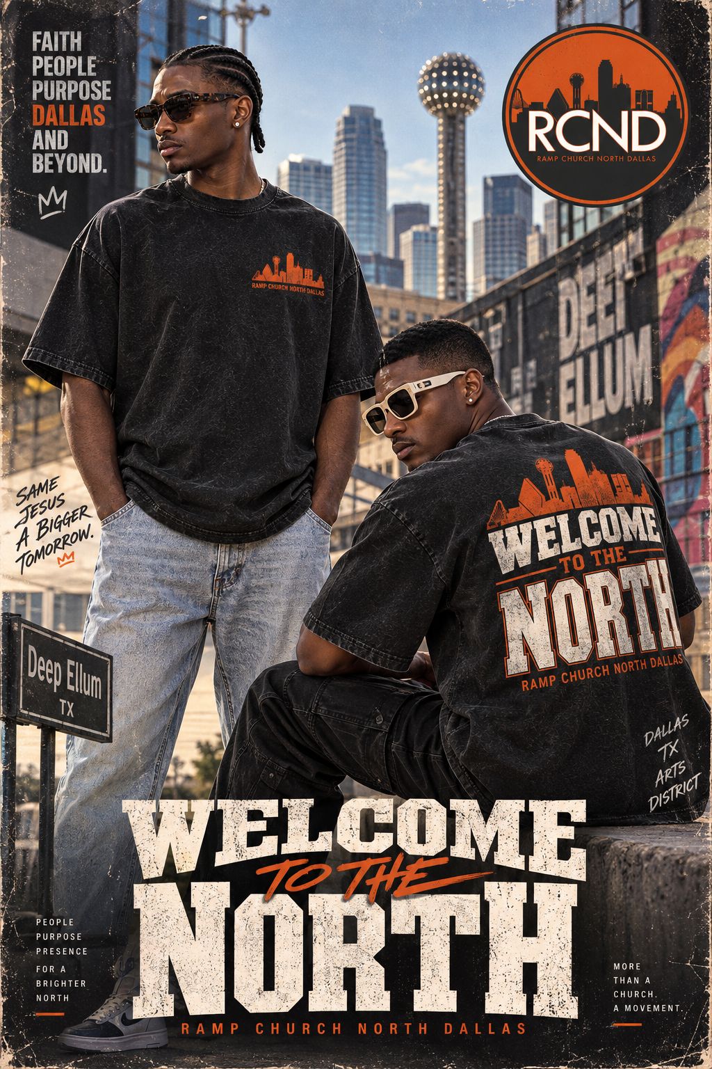 WELCOME TO THE NORTH Tee | RAMP Church North Dallas [PRE-SALE]
