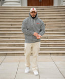 Houndstooth Signature Hoodie - Premium Hoodie from KEPT Clothing Brand - Just $55! Shop now at KEPT Clothing Brand