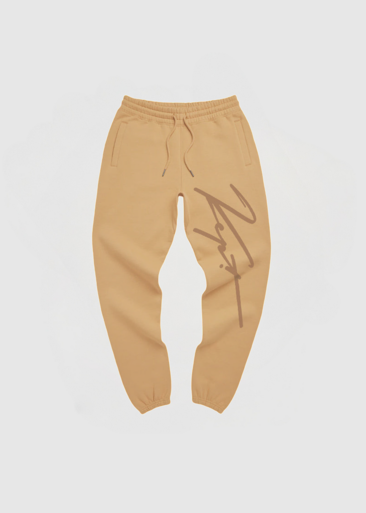 KEPT Signature Fleece Joggers - Tan - Premium Bottoms from KEPT Clothing Brand - Just $20! Shop now at KEPT Clothing Brand