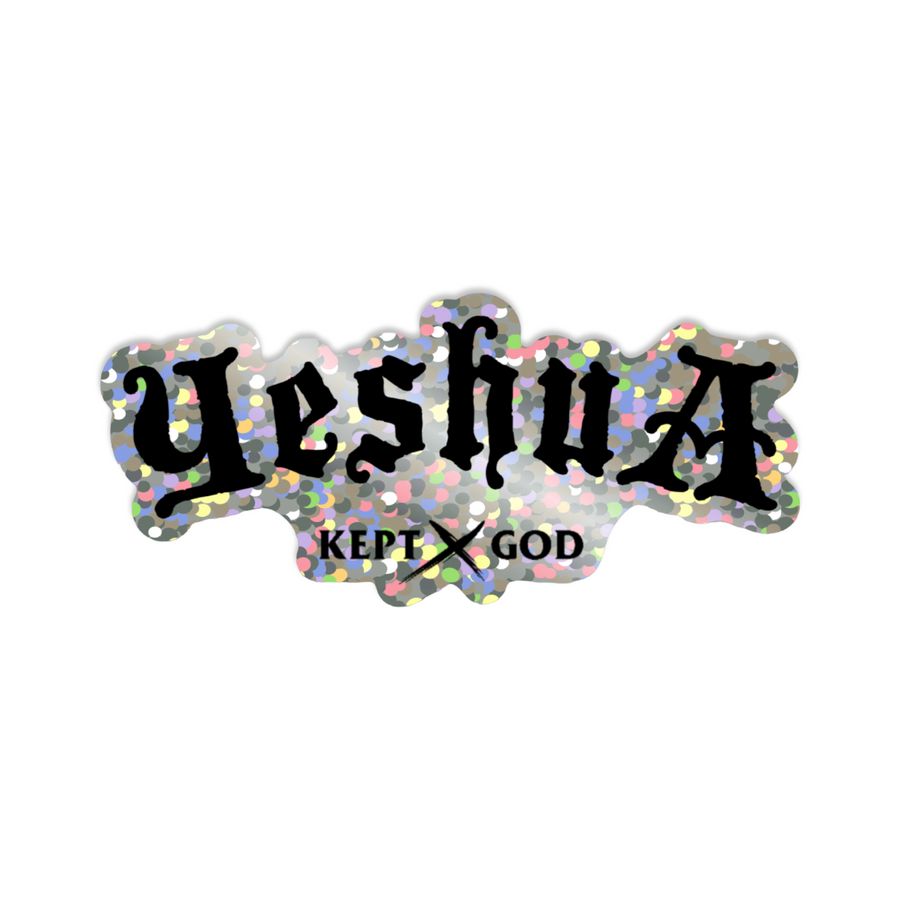 Yeshua Glitter Sticker