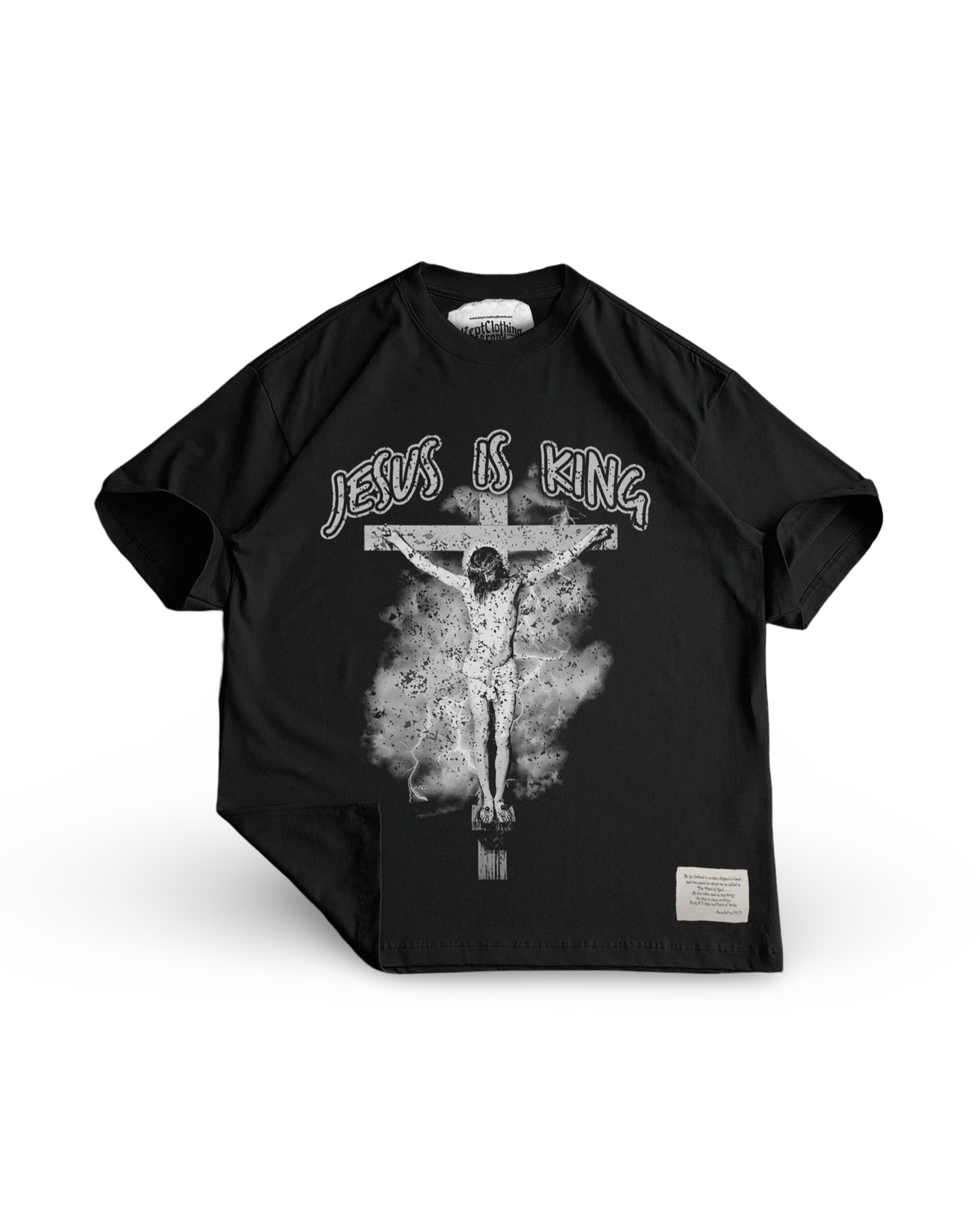 Jesus is King T-Shirt - Premium Shirts & Tops from KEPT Clothing Brand - Just $38! Shop now at KEPT Clothing Brand