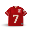 Child of God Knitted Jersey - Trinity Red - Premium Shirts & Tops from KEPT Clothing Brand - Just $85! Shop now at KEPT Clothing Brand