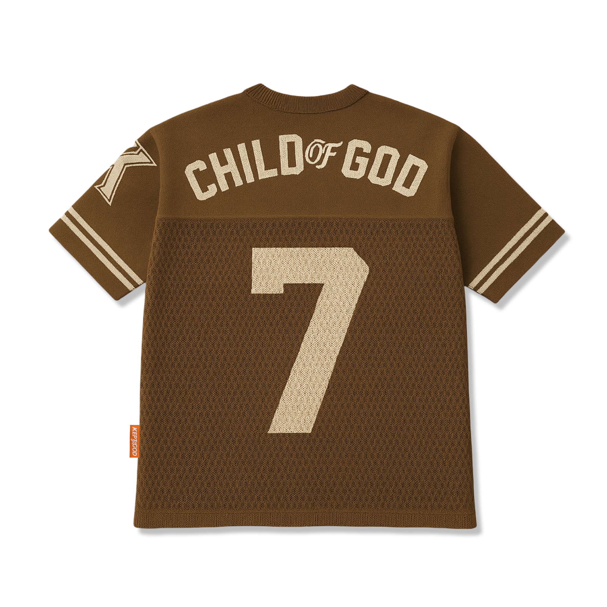 Child of God Knitted Jersey - Baptist Brown