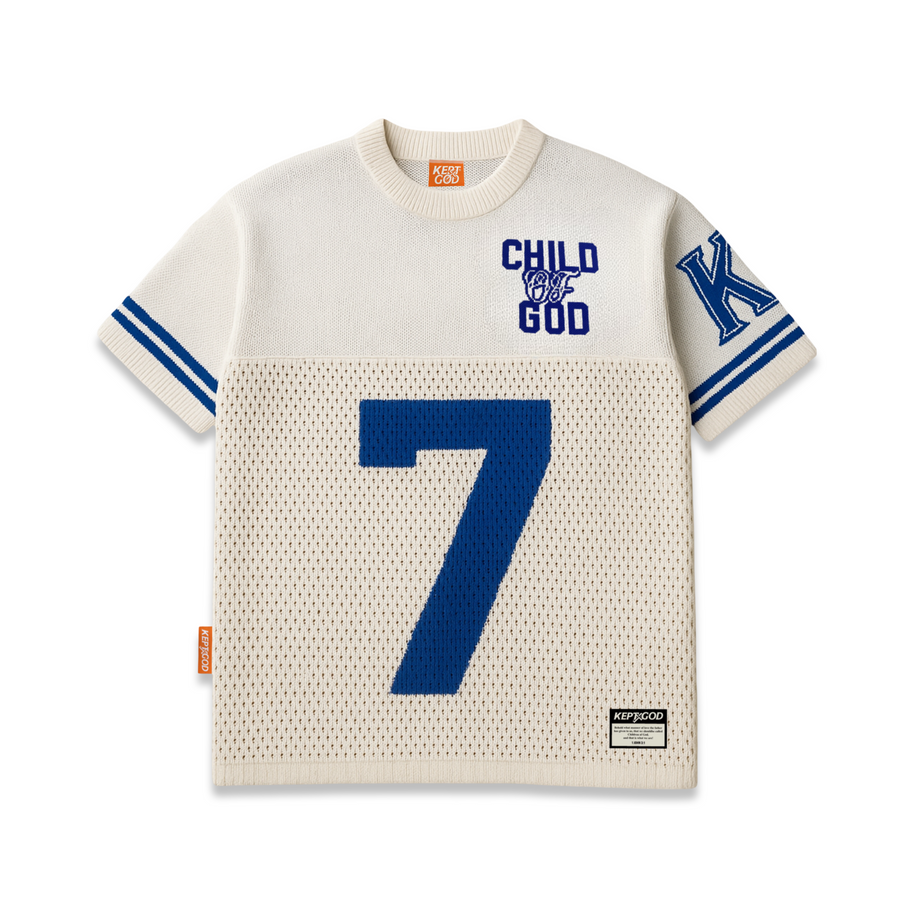 Child of God Knitted Jersey - Revival Royal