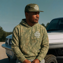 Anti Sinners Sinners Club Hoodie - Camo - Premium Hoodie from KEPT Clothing Brand - Just $65! Shop now at KEPT Clothing Brand