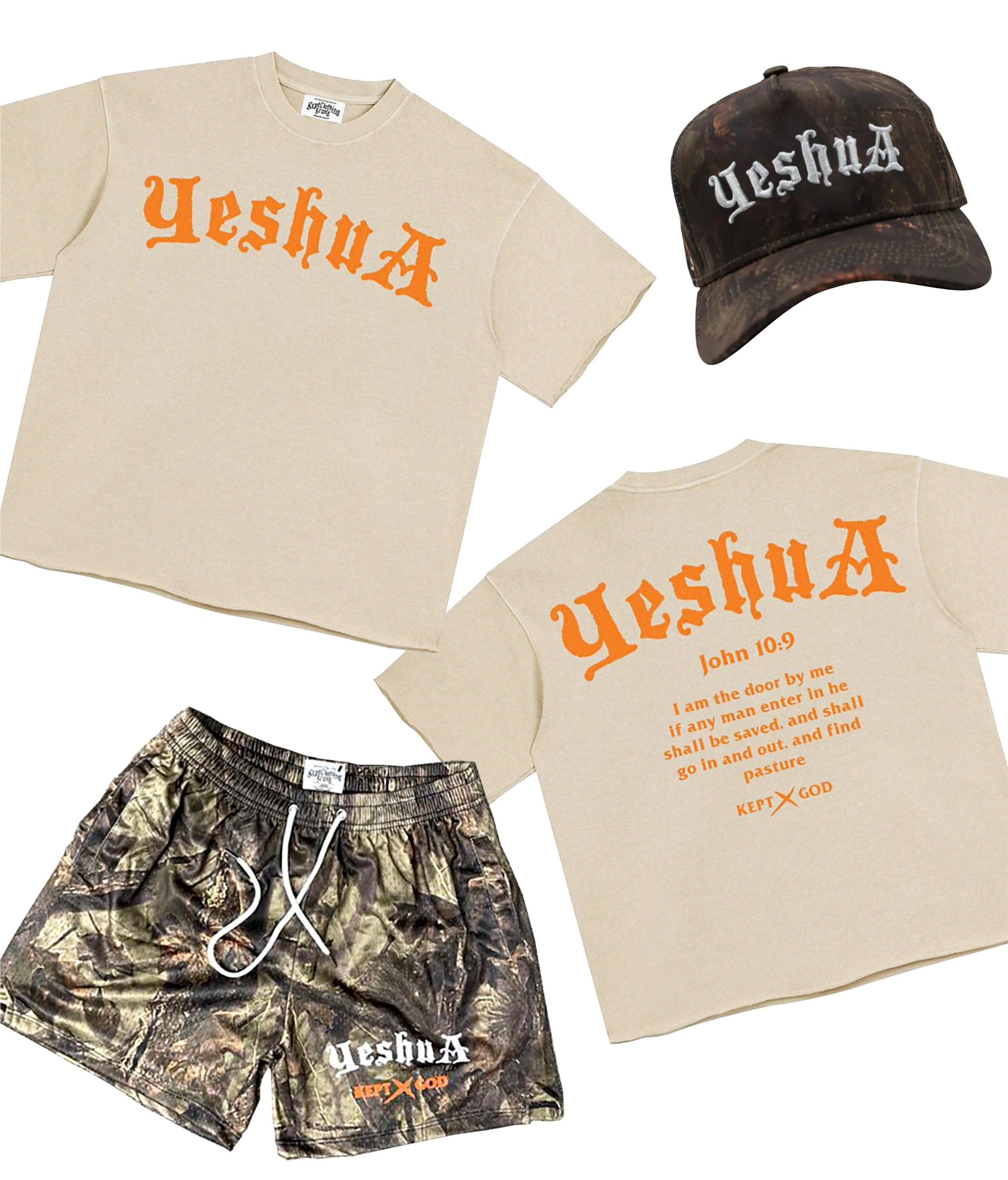 Yeshua Real Tree Mesh Shorts