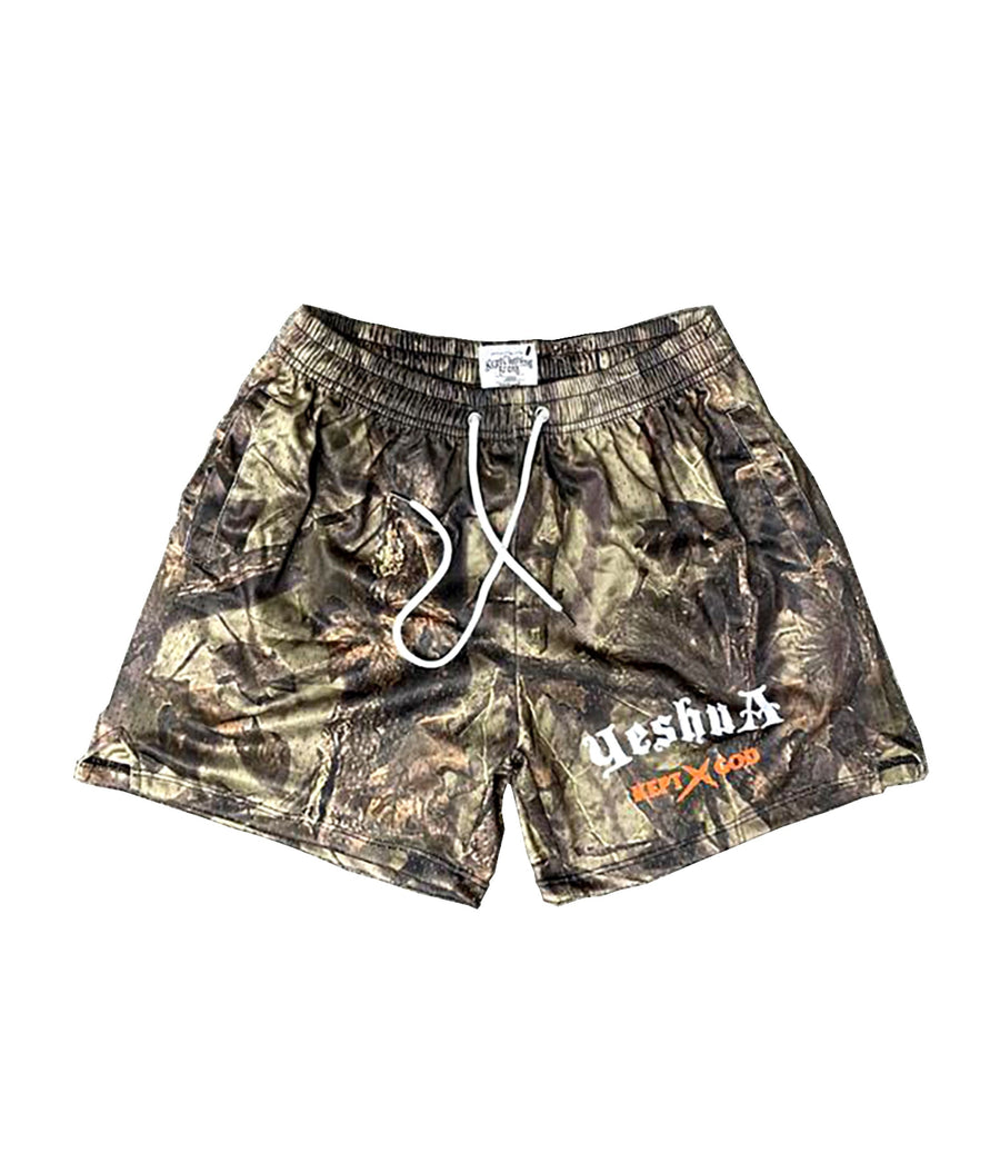 Yeshua Real Tree Mesh Shorts