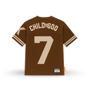[PRE-ORDER - SHIPS NOVEMBER 28TH] Child of God Knitted Jersey - Baptist Brown (Oversized)