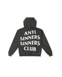 Anti Sinners Sinners Club Hoodie - Vintage Black