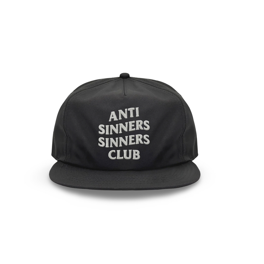 ANTI SINNERS SINNERS CLUB – Vintage Painters Hat - Premium Hats from KEPT Clothing Brand - Just $19.99! Shop now at KEPT Clothing Brand