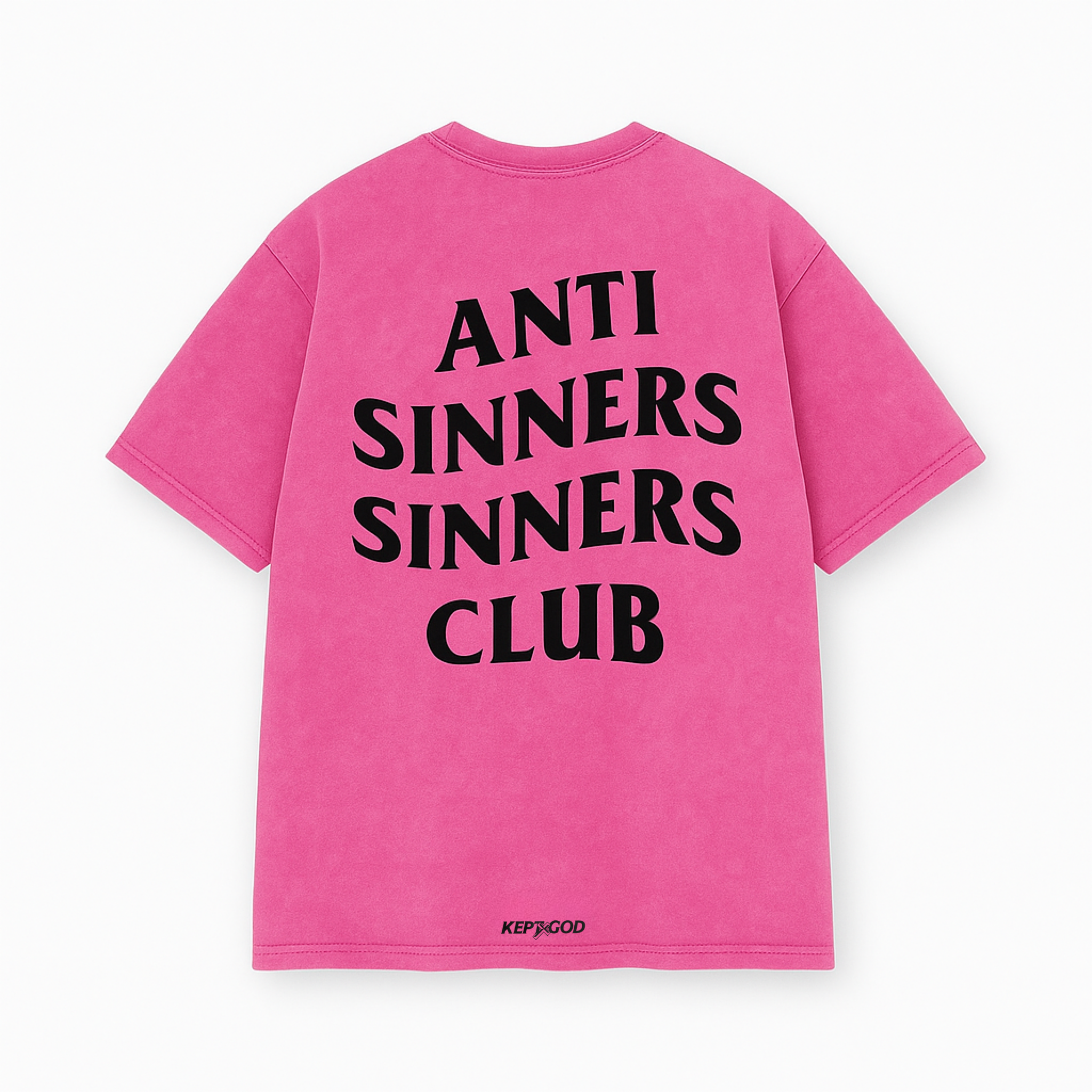 Anti Sinners Sinners Club T-Shirt - Premium Shirts & Tops from KEPT Clothing Brand - Just $35! Shop now at KEPT Clothing Brand