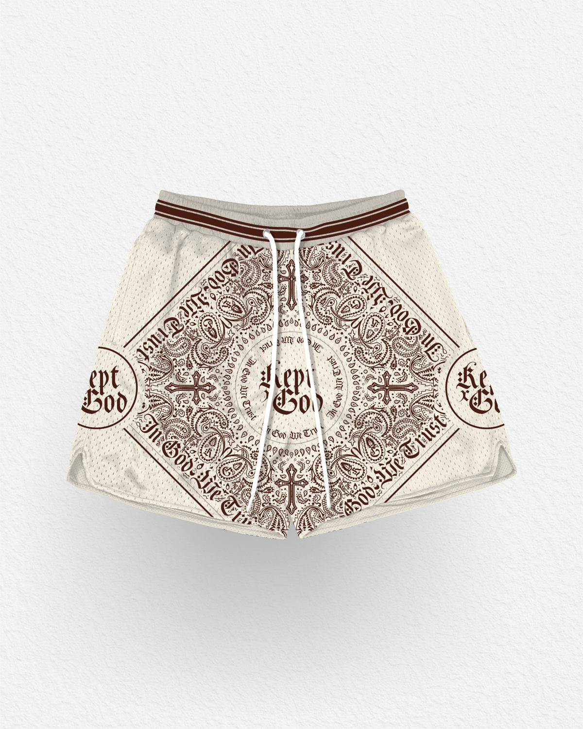 Faith Flow Mesh Shorts - Premium Bottoms from KEPT Clothing Brand - Just $38! Shop now at KEPT Clothing Brand