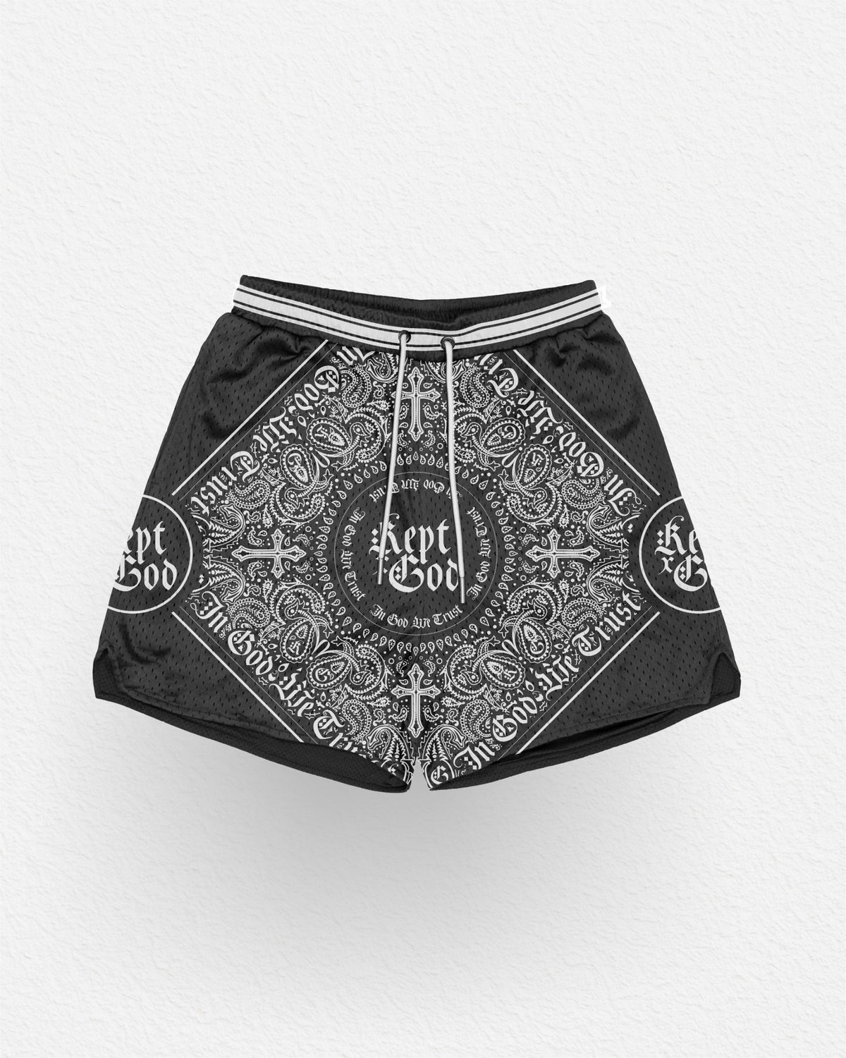 Faith Flow Mesh Shorts - Premium Bottoms from KEPT Clothing Brand - Just $38! Shop now at KEPT Clothing Brand