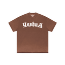 Yeshua Scripture Raw Hem Tee (Oversized Fit) - Premium Shirts & Tops from KEPT Clothing Brand - Just $35! Shop now at KEPT Clothing Brand