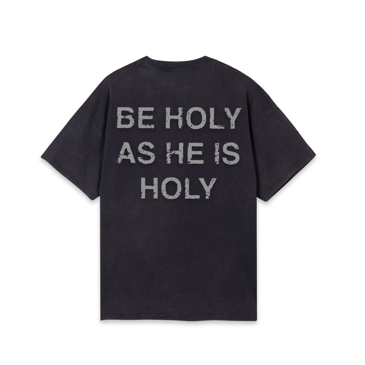 Be Holy As I Am Holy Tee - Pima Cotton (Oversized Fit) - Premium Shirts & Tops from KEPT Clothing Brand - Just $28! Shop now at KEPT Clothing Brand