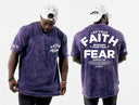 Faith over Fear Vintage Tee RAMP - Premium Shirts & Tops from KEPT Clothing Brand - Just $35! Shop now at KEPT Clothing Brand