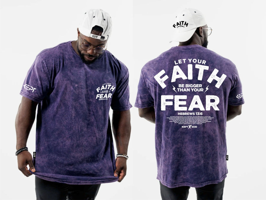 Faith over Fear Vintage Tee